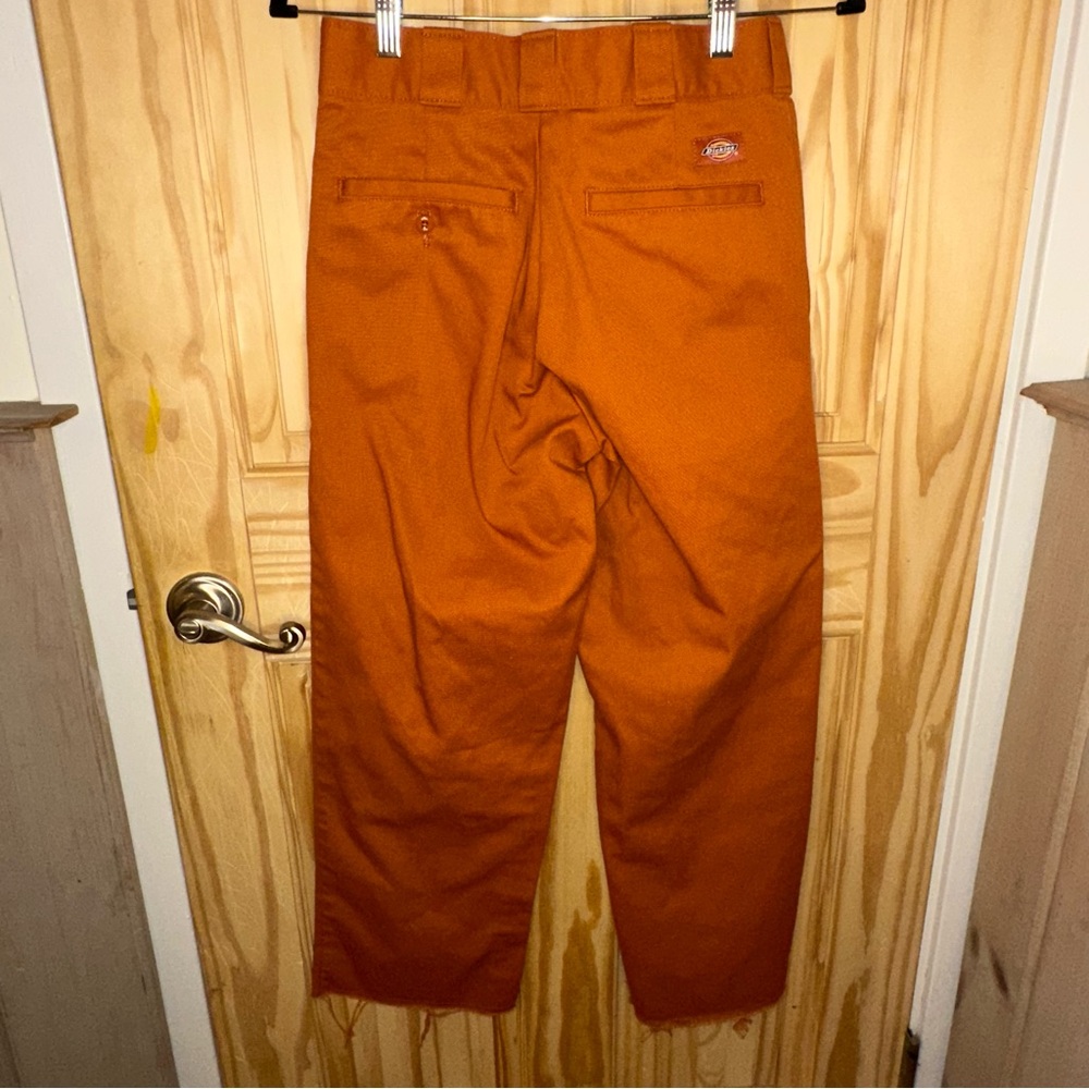 173 Dickies Men’s Orange Pants - Classic Straight Fit